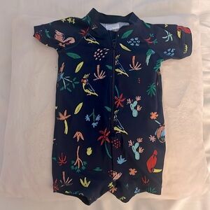 Hanna Anderson baby rashguard swimsuit